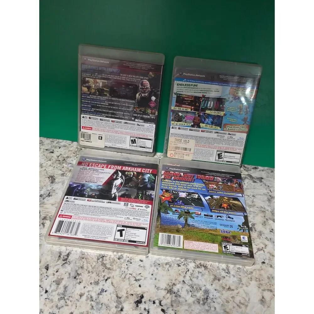 Lots of 4 PlayStation3 games bundle